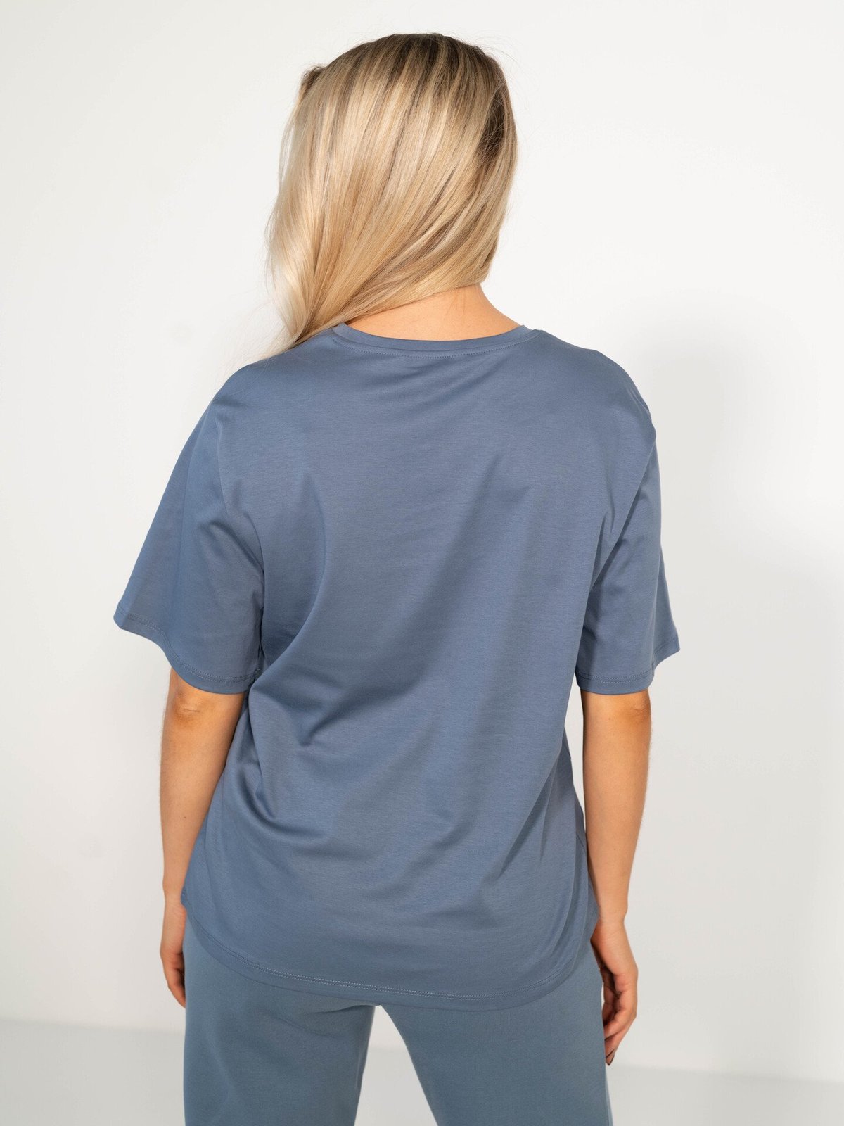 MSCH Copenhagen Melea Icon Tee Bluefin / Sky Captain