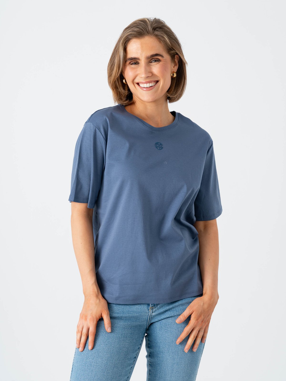 MSCH Copenhagen Melea Icon Tee Indi / Denim