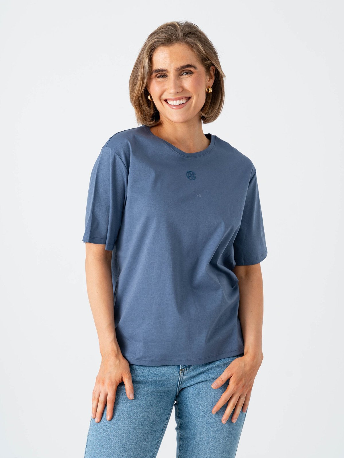 MSCH Copenhagen Melea Icon Tee Indi / Denim