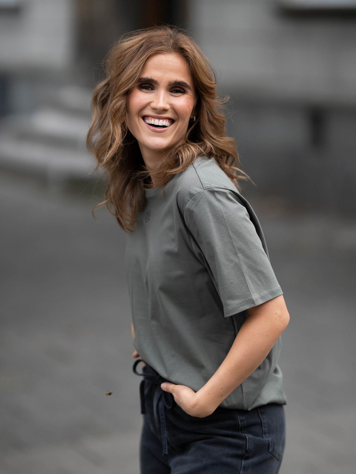 MSCH Copenhagen Melea Icon Tee M Basil/M Basil