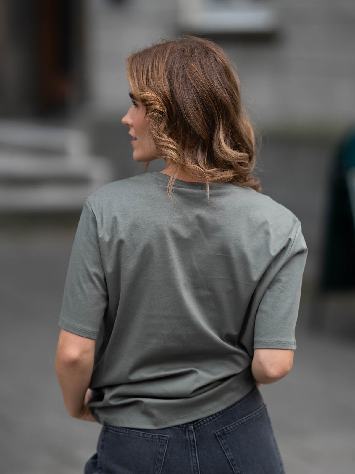 MSCH Copenhagen Melea Icon Tee M Basil/M Basil