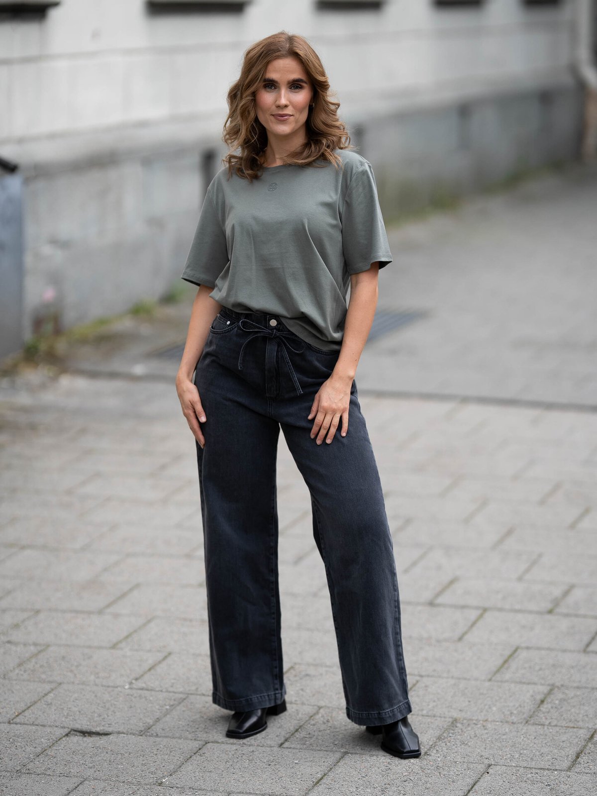 MSCH Copenhagen Melea Icon Tee M Basil/M Basil