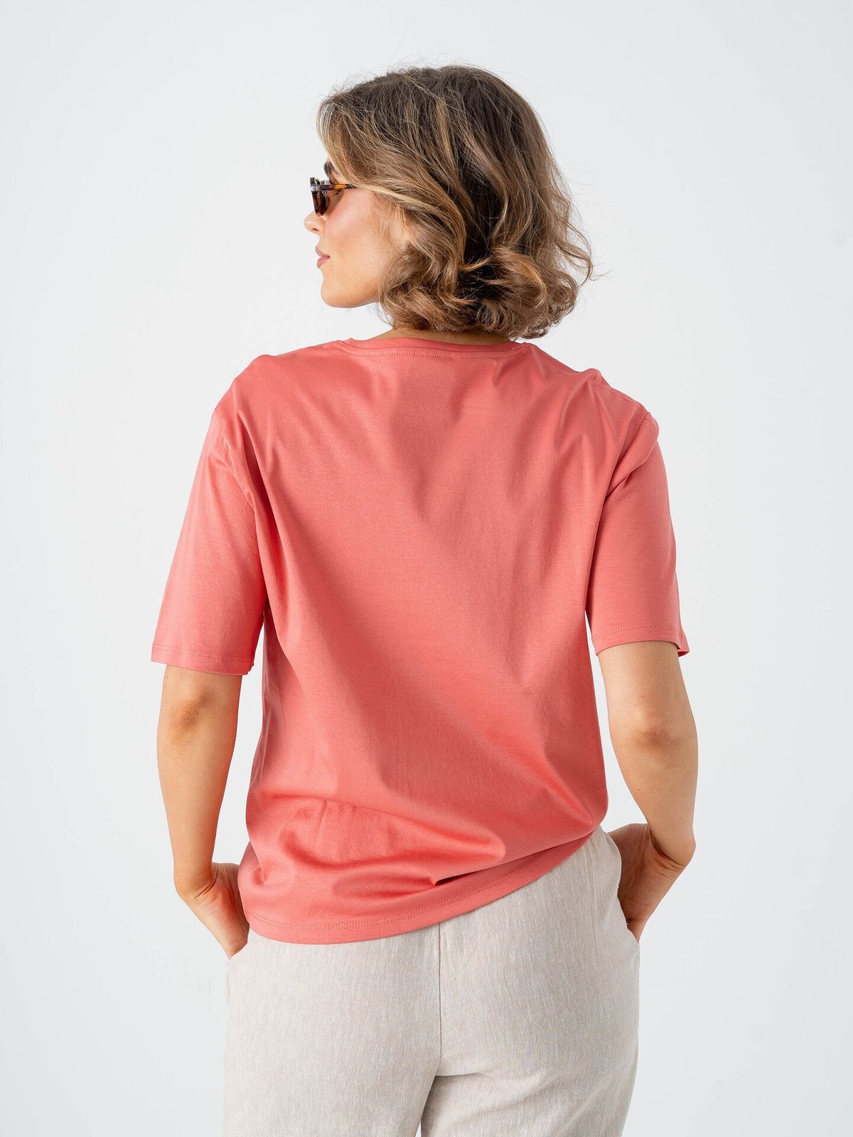 MSCH Copenhagen Melea Icon Tee F Rose / Lantana