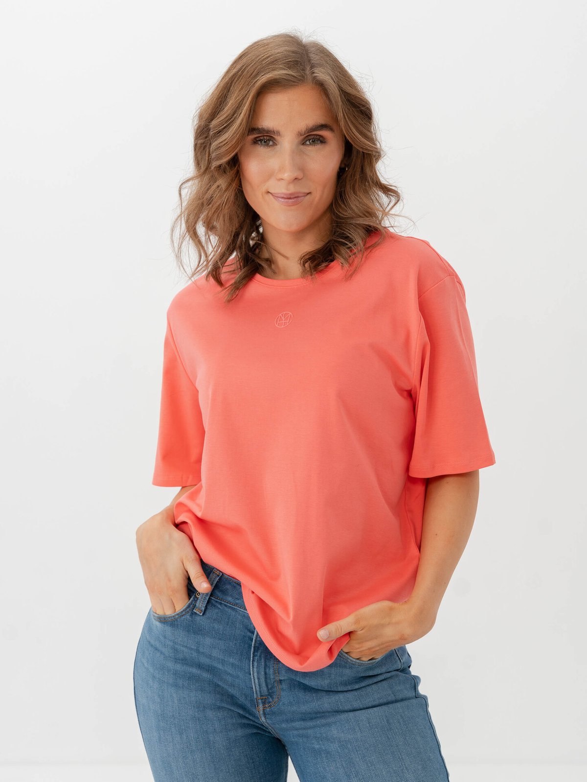 MSCH Copenhagen Melea Icon Tee Sugar Coral