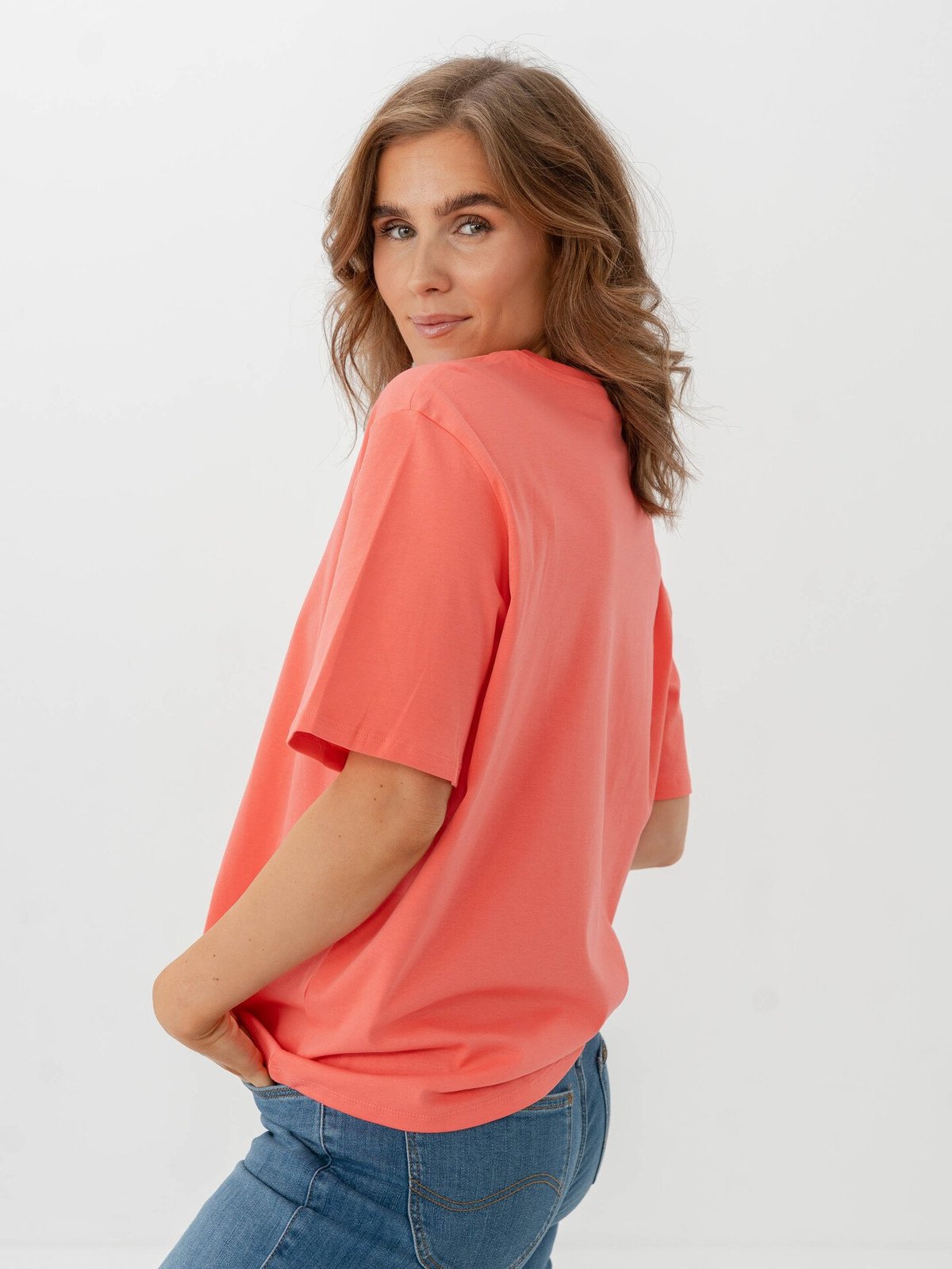 MSCH Copenhagen Melea Icon Tee Sugar Coral
