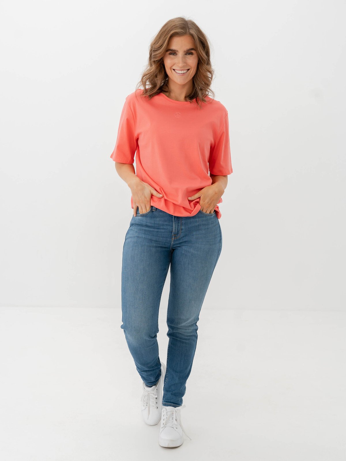 MSCH Copenhagen Melea Icon Tee Sugar Coral