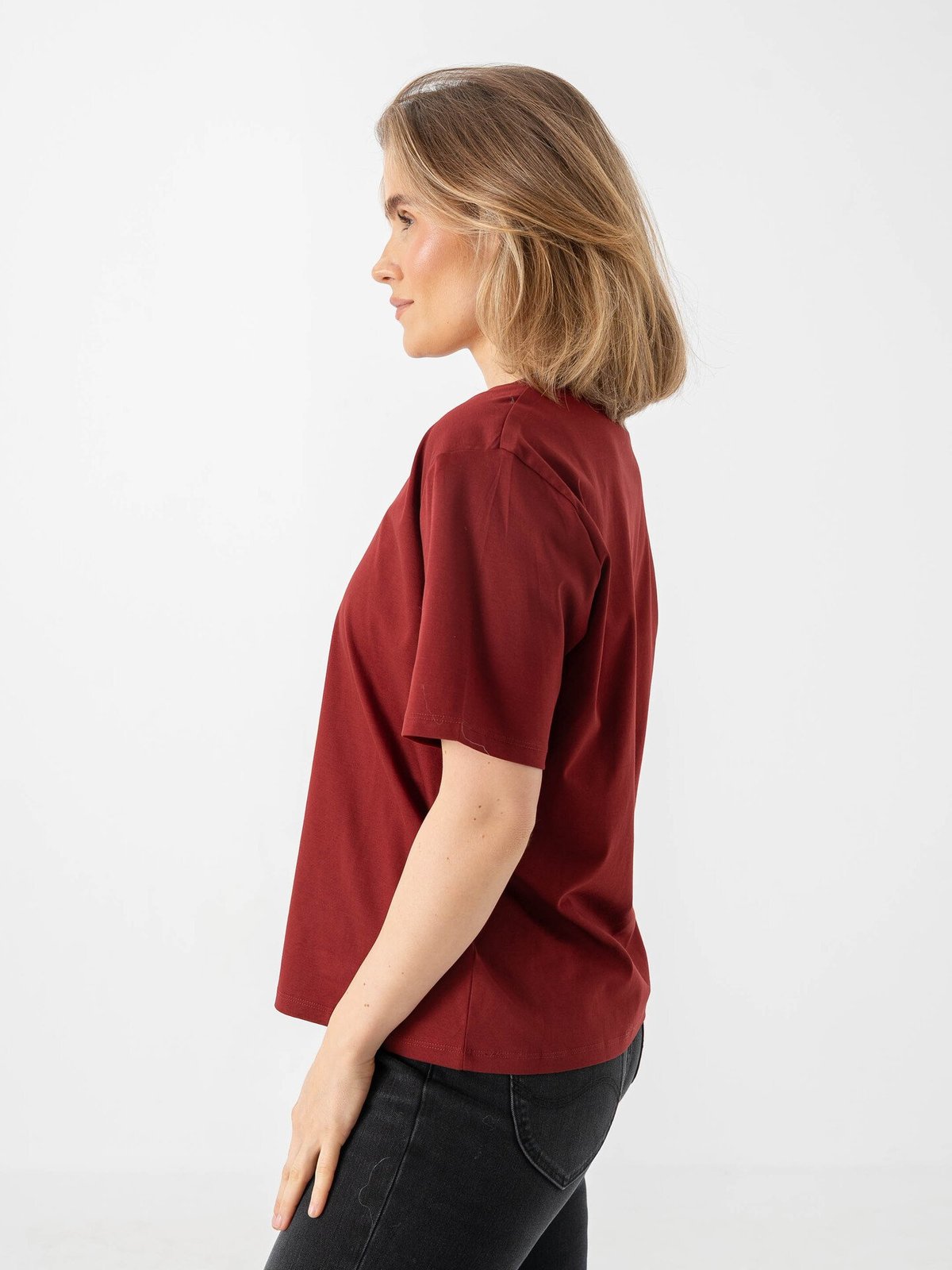 MSCH Copenhagen Melea Icon Tee Syrah
