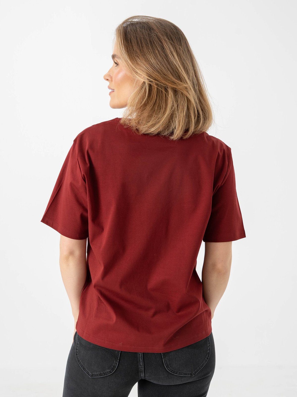 MSCH Copenhagen Melea Icon Tee Syrah