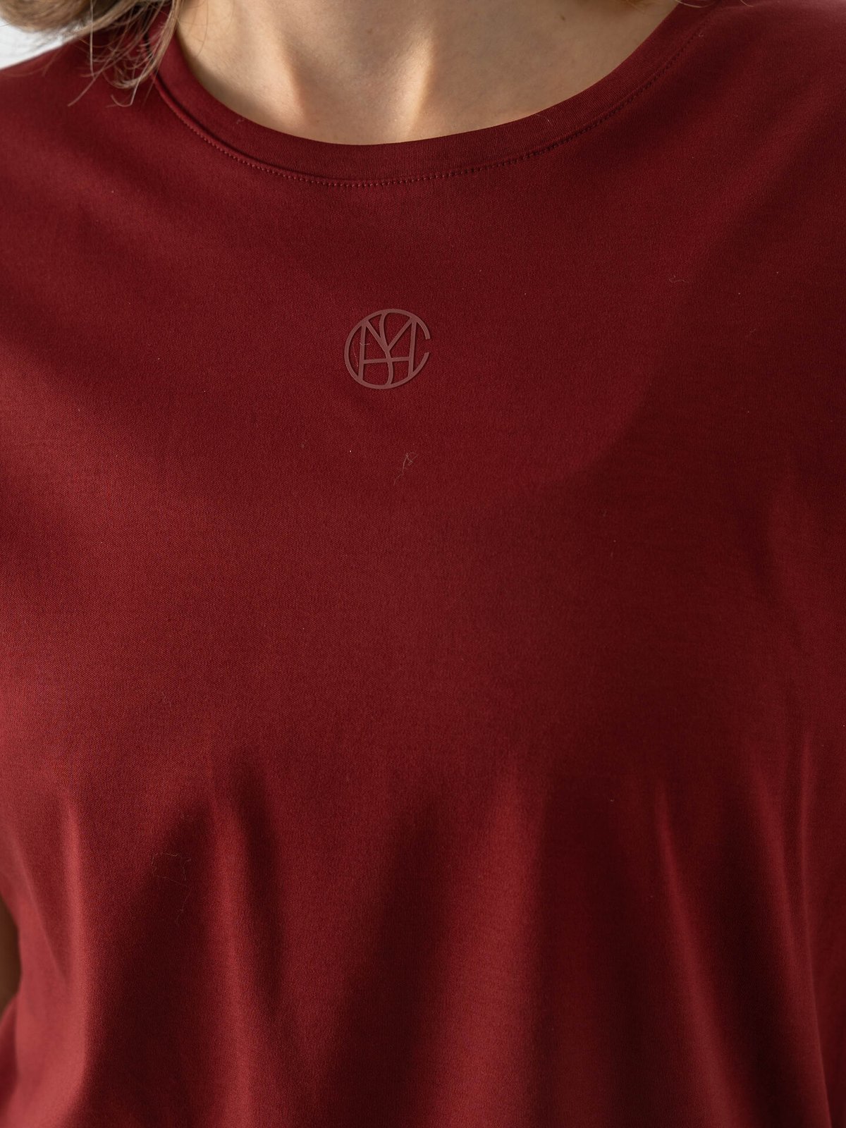 MSCH Copenhagen Melea Icon Tee Syrah