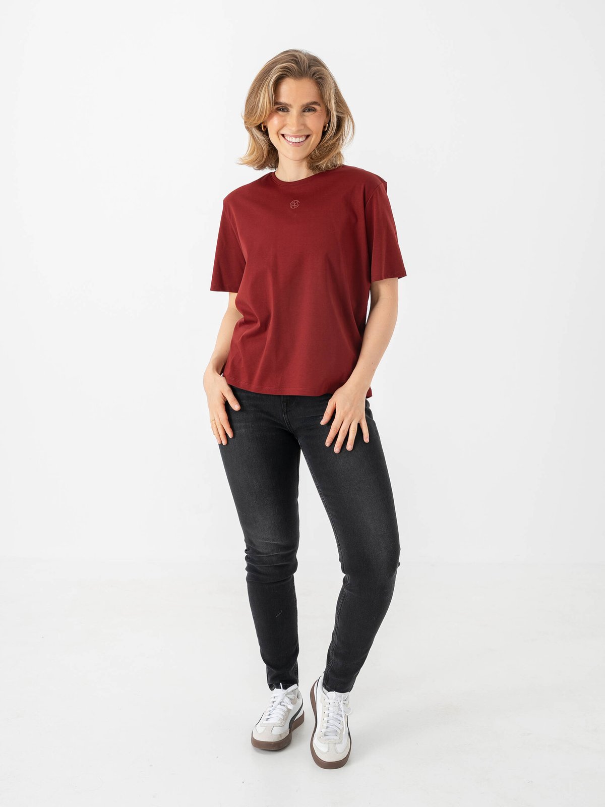 MSCH Copenhagen Melea Icon Tee Syrah