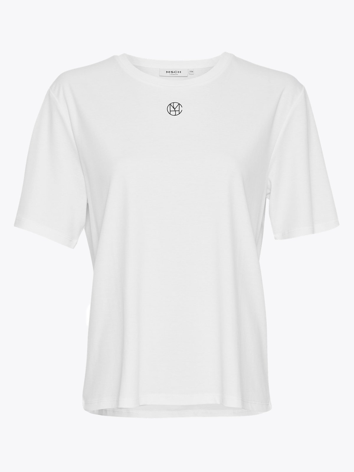 MSCH Copenhagen Melea Icon Tee White / Black
