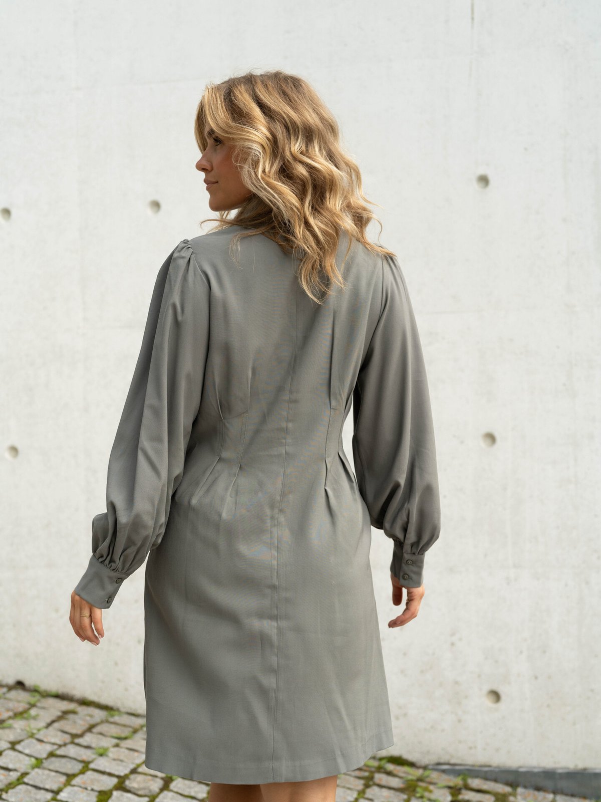 MSCH Copenhagen Asana Dress Mulled Basil