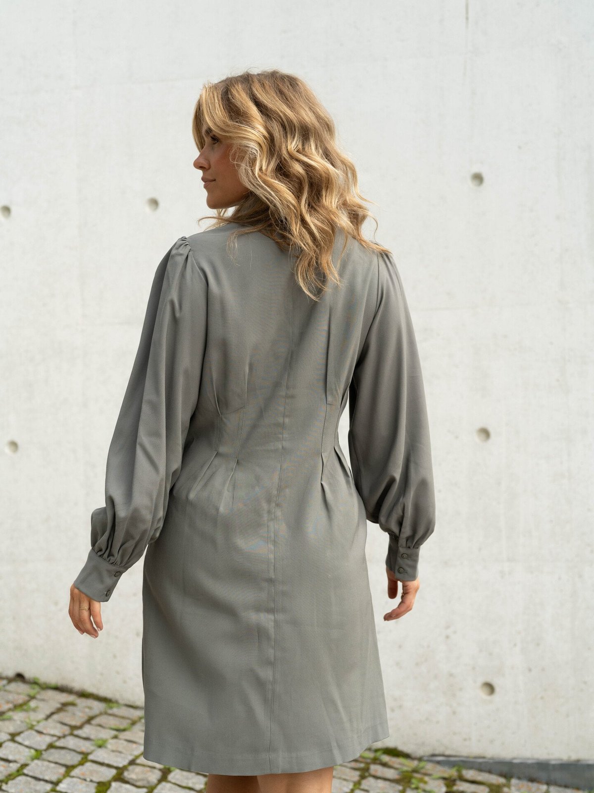 MSCH Copenhagen Asana Dress Mulled Basil