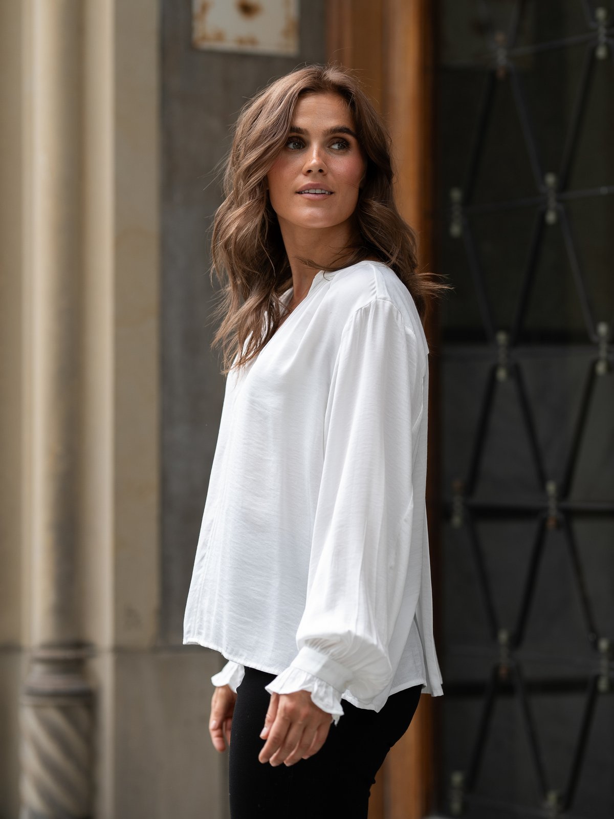 MSCH Copenhagen Minara Maluca Top Cloud White