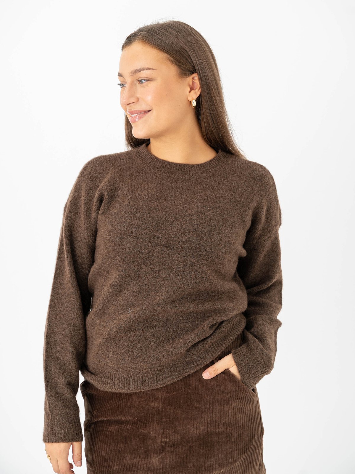 MSCH Copenhagen Festina Hope Pullover Slate Black Mel