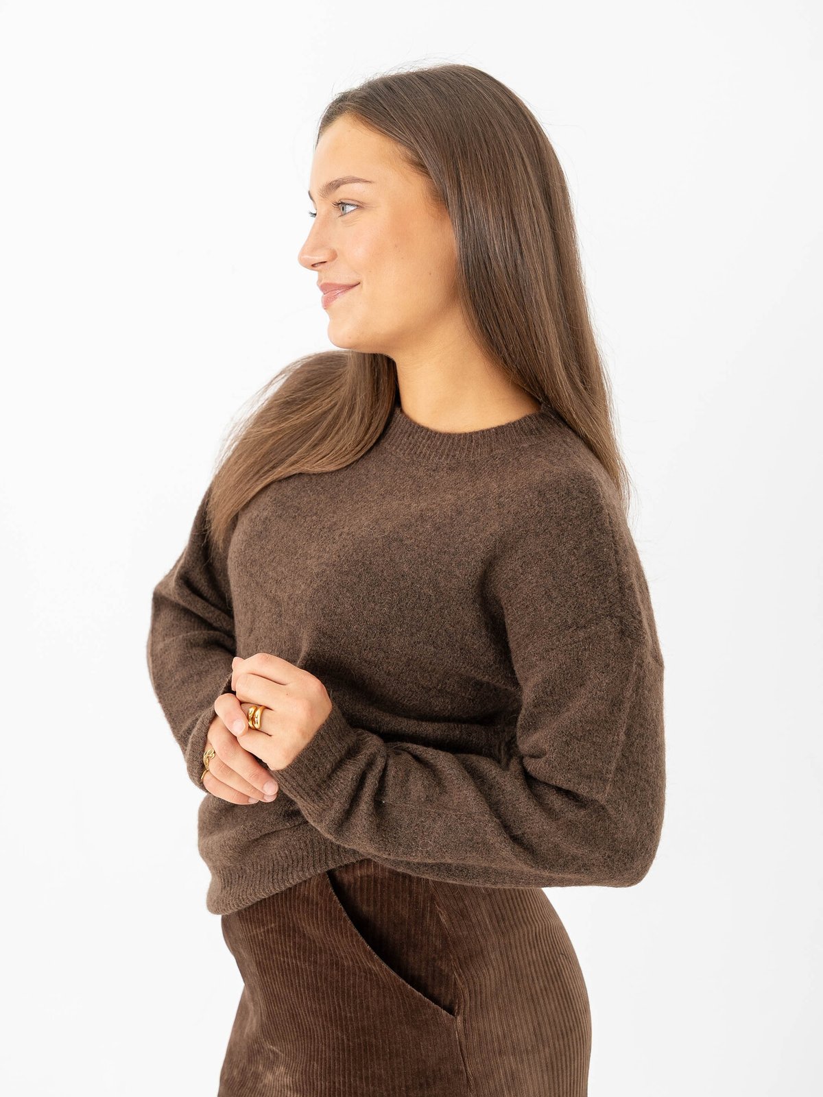 MSCH Copenhagen Festina Hope Pullover Slate Black Mel