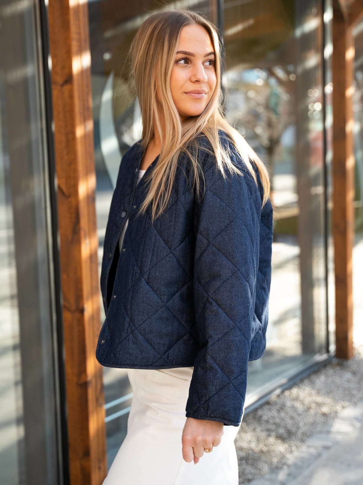 MSCH Copenhagen Lysandra Jacket Deep Rinse