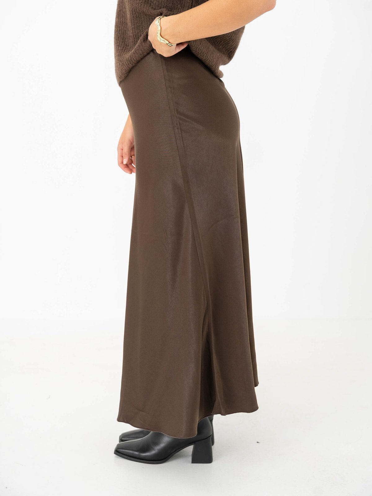MSCH Copenhagen Nicoletta Ullas Skirt SLATE BLACK