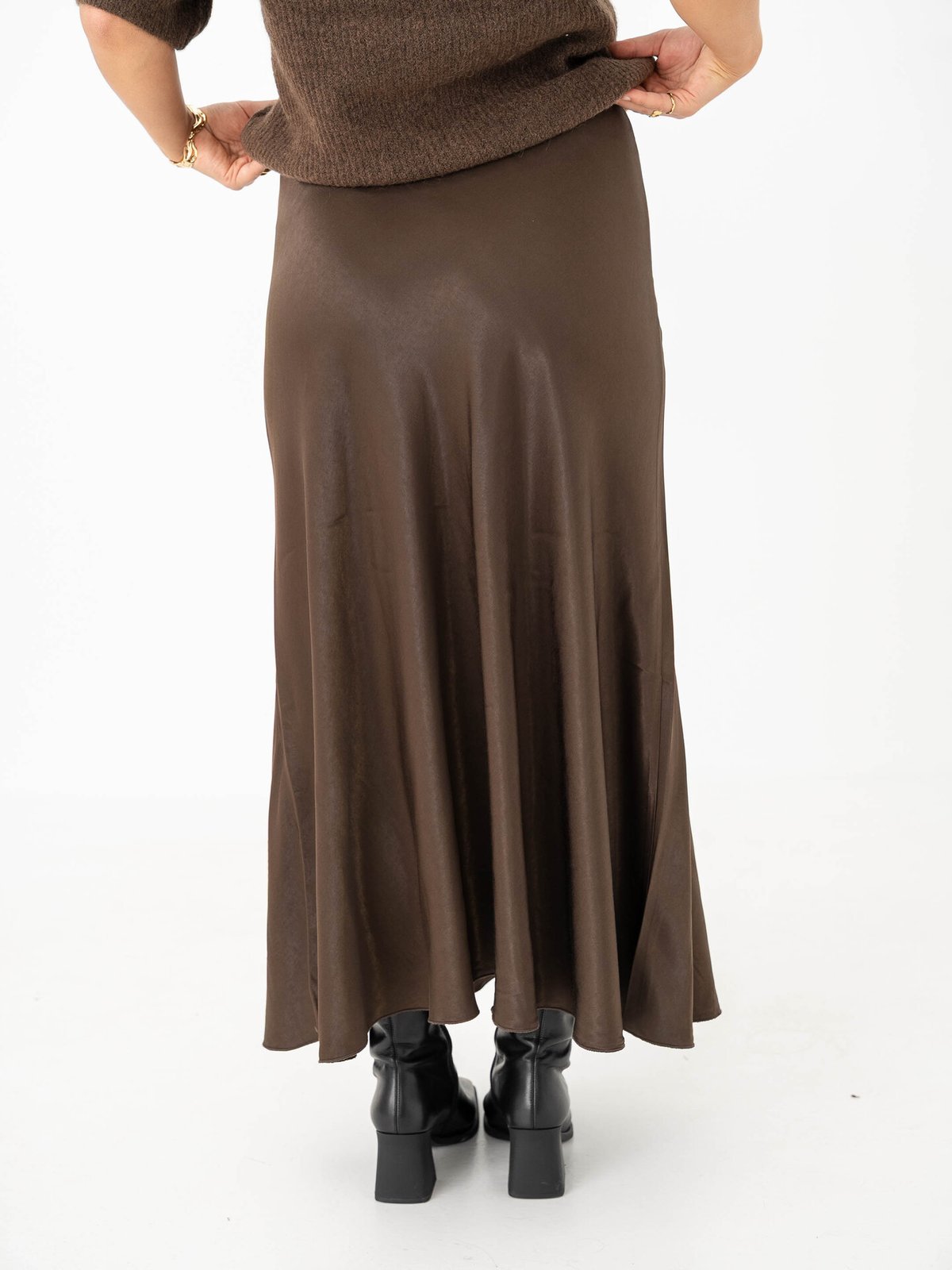 MSCH Copenhagen Nicoletta Ullas Skirt SLATE BLACK