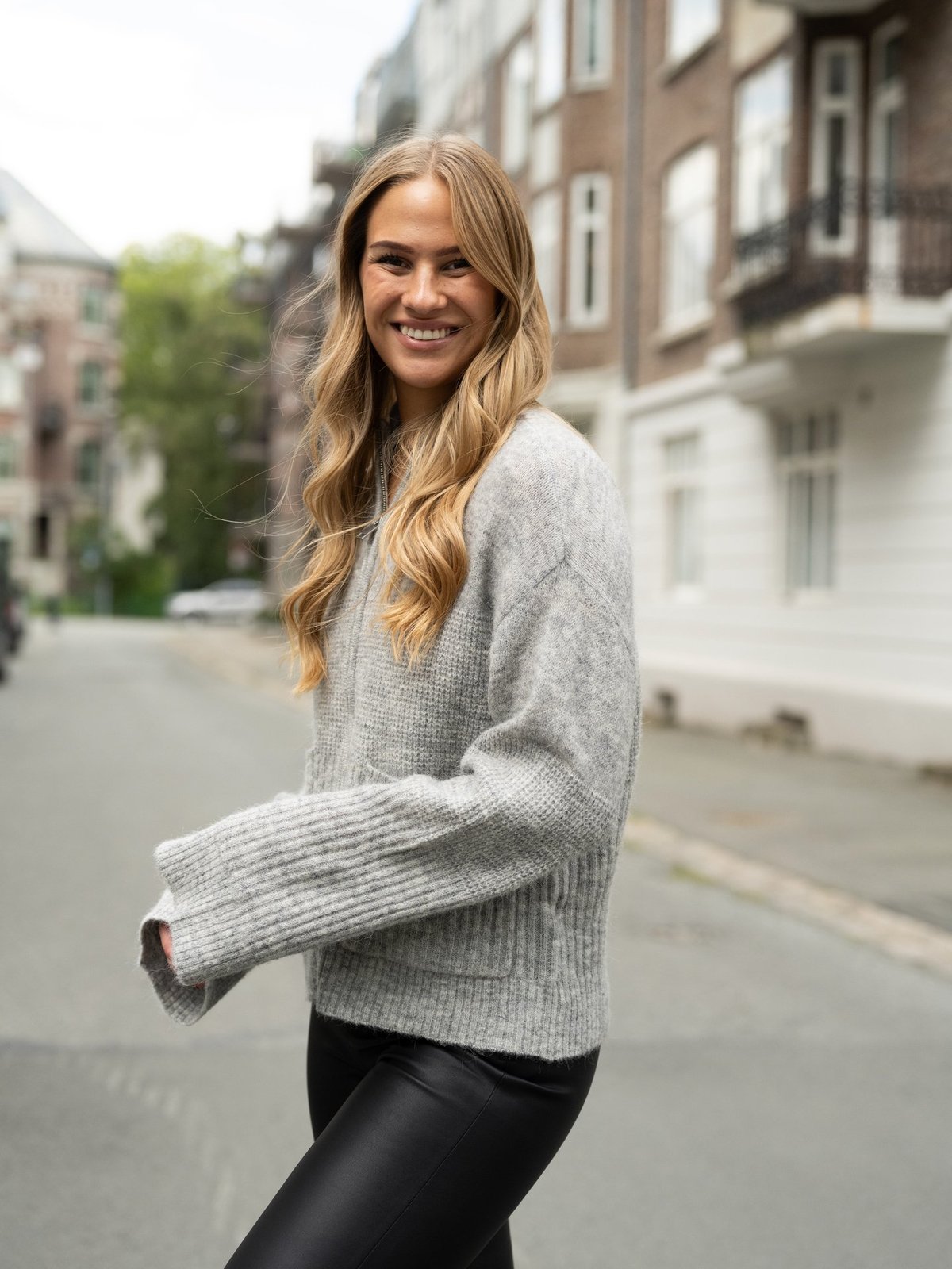 MSCH Copenhagen Lediona Hope Zip Cardigan LGM