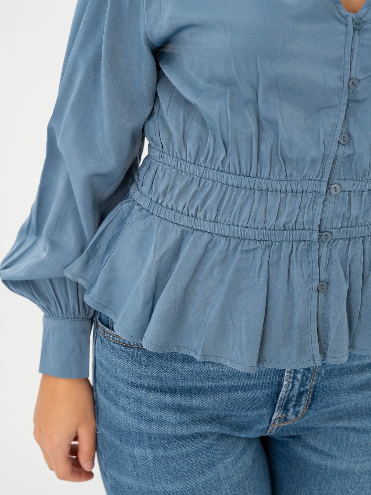 MSCH Copenhagen Nicholina Shirt Bluefin