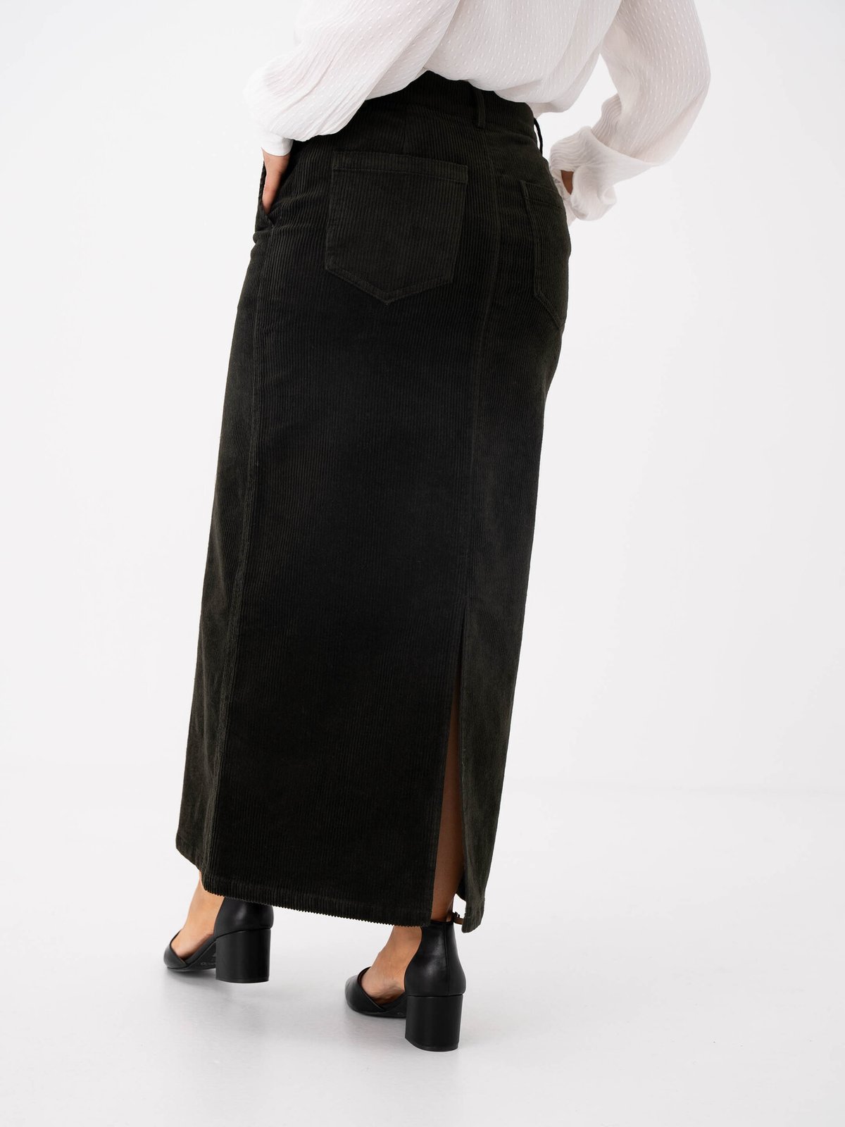 MSCH Copenhagen Arcelle Geggo High Waist Skirt Forest Night