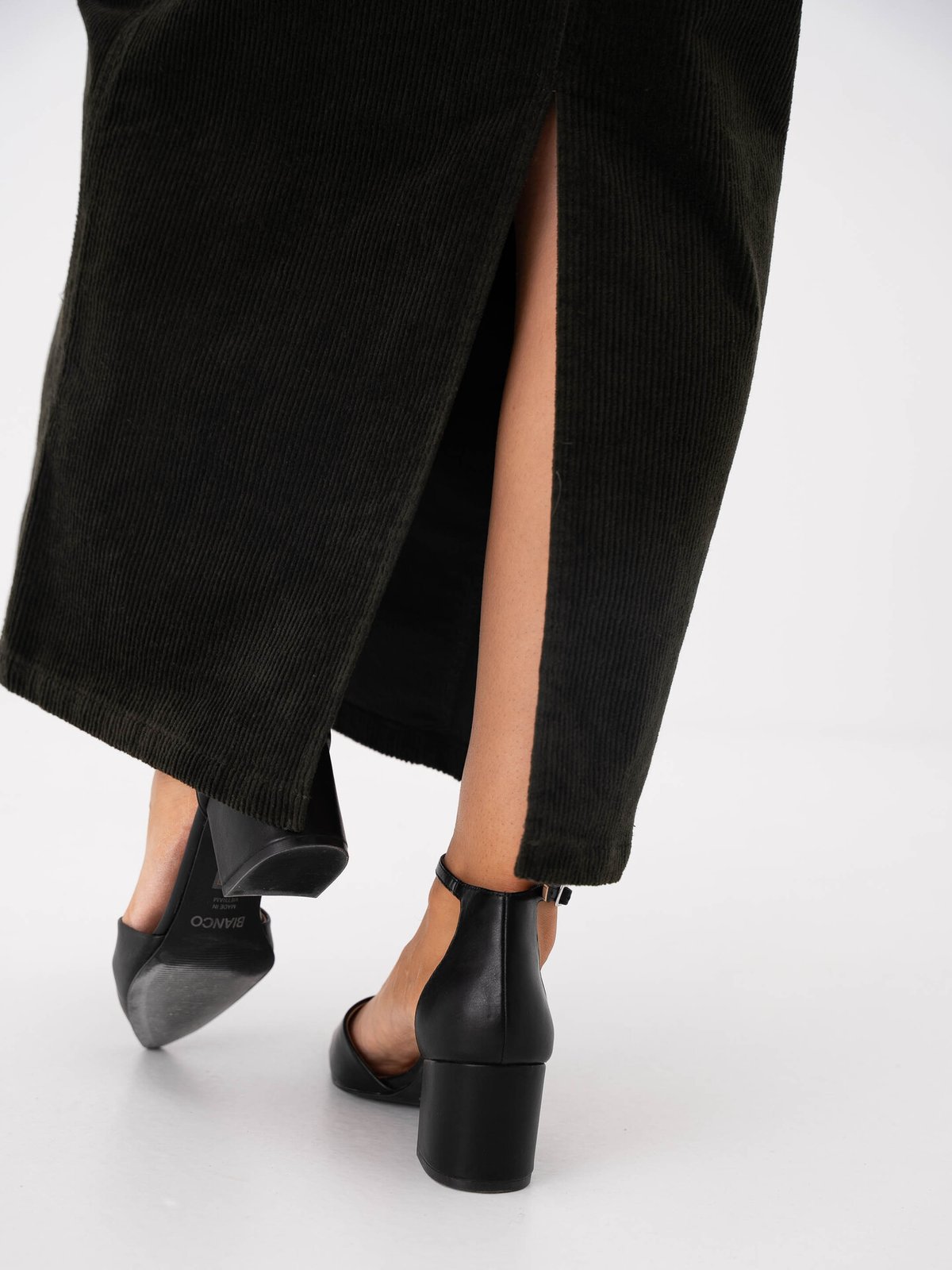 MSCH Copenhagen Arcelle Geggo High Waist Skirt Forest Night