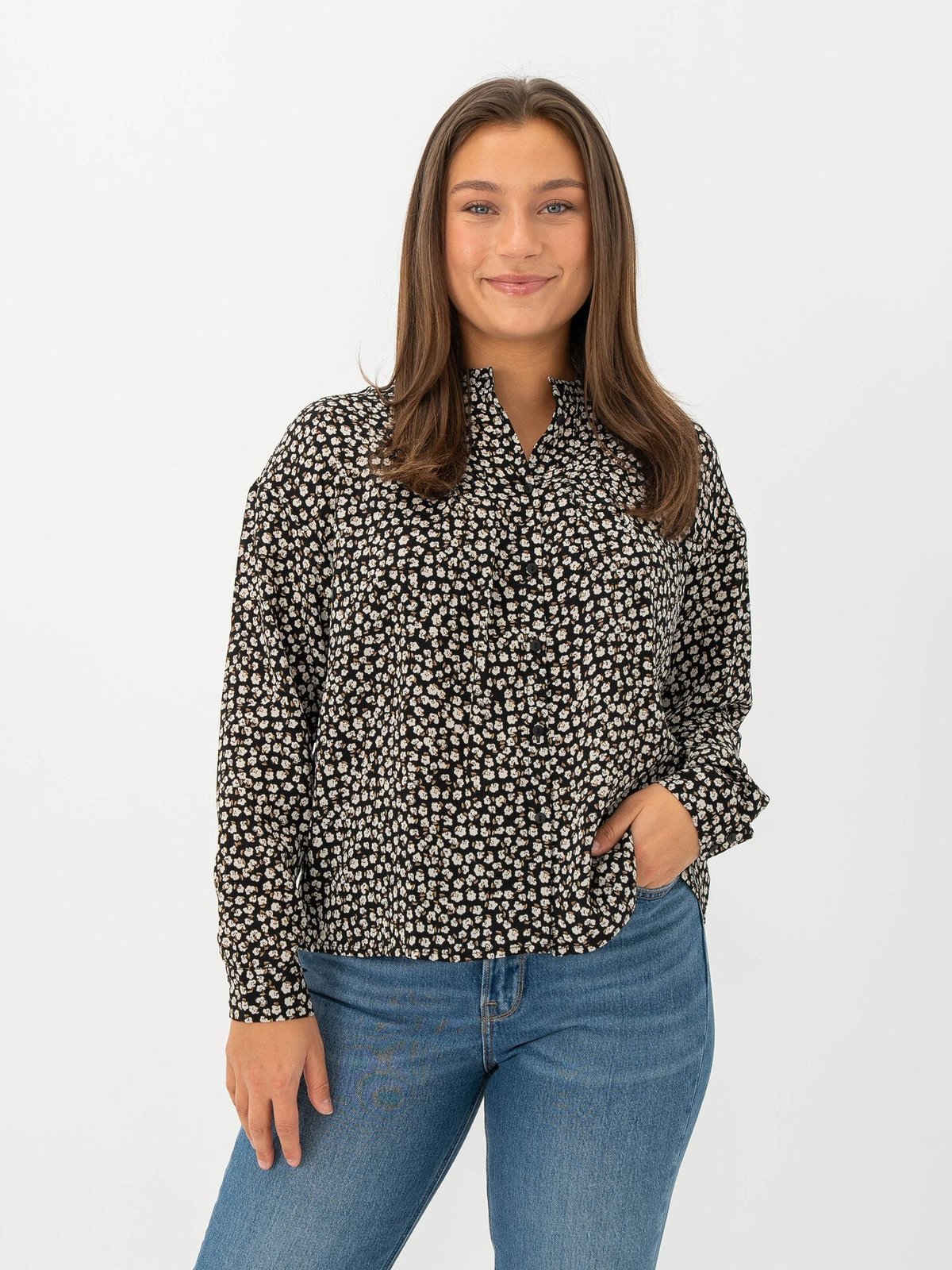 MSCH Copenhagen Zeida Rhian Shirt Black Flower