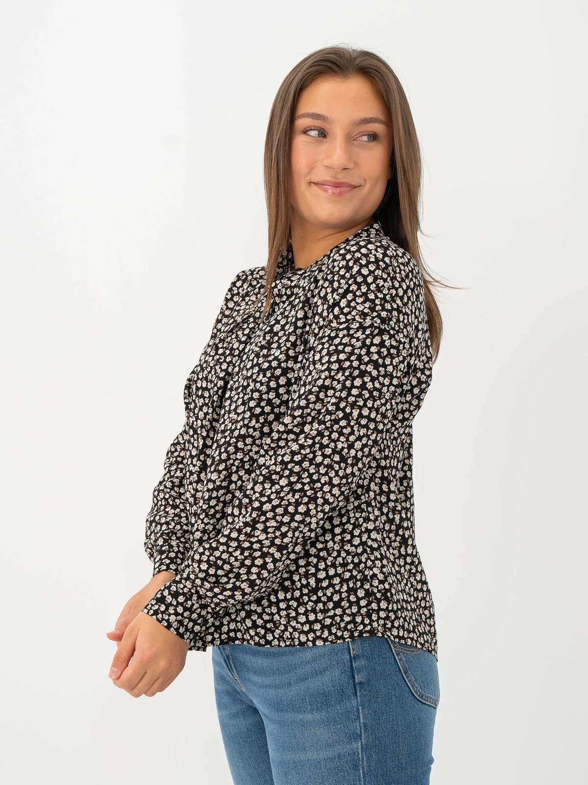 MSCH Copenhagen Zeida Rhian Shirt Black Flower