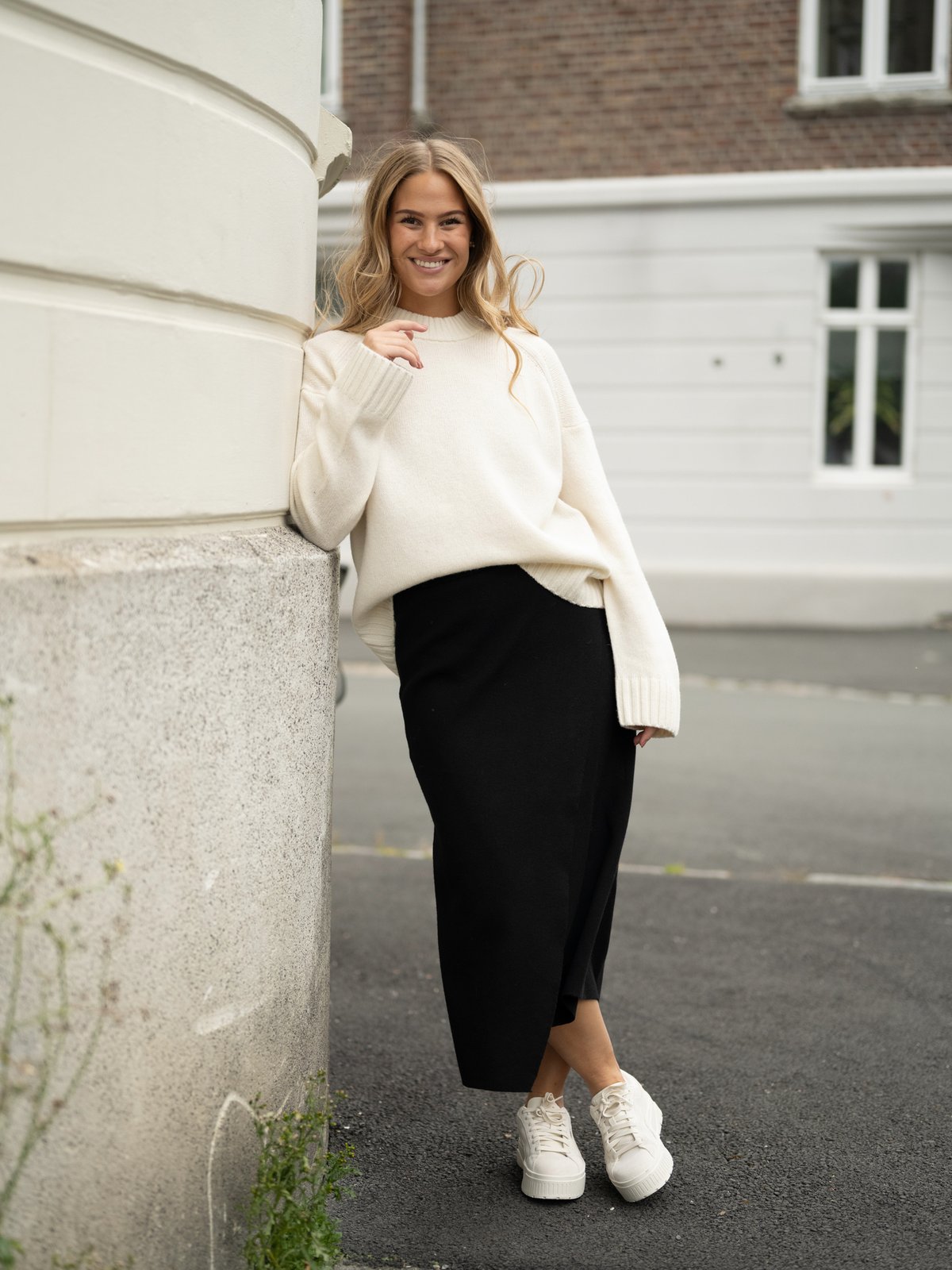 MSCH Copenhagen Kariette East Wrap Skirt Black