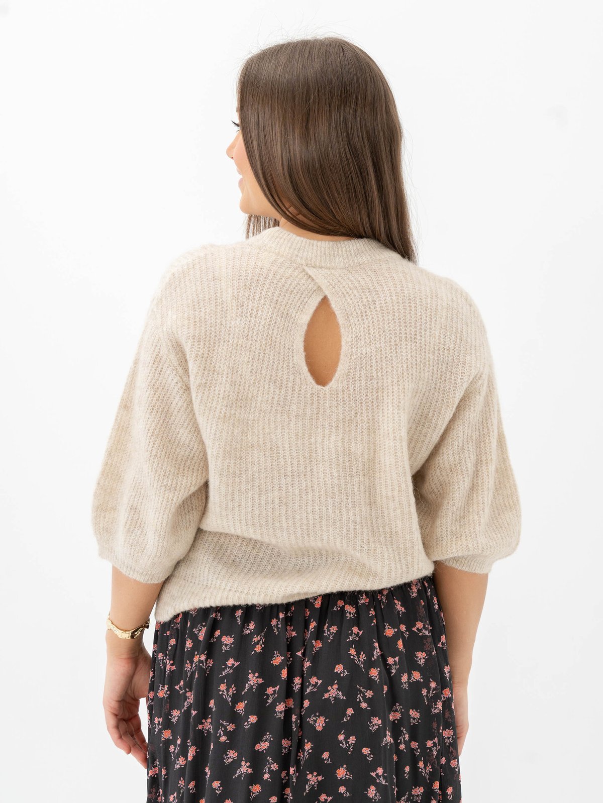 MSCH Copenhagen Hila Hope 2/4 Pullover Oatmeal Melange