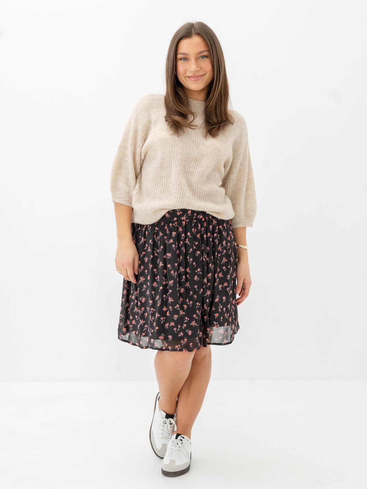 MSCH Copenhagen Hila Hope 2/4 Pullover Oatmeal Melange