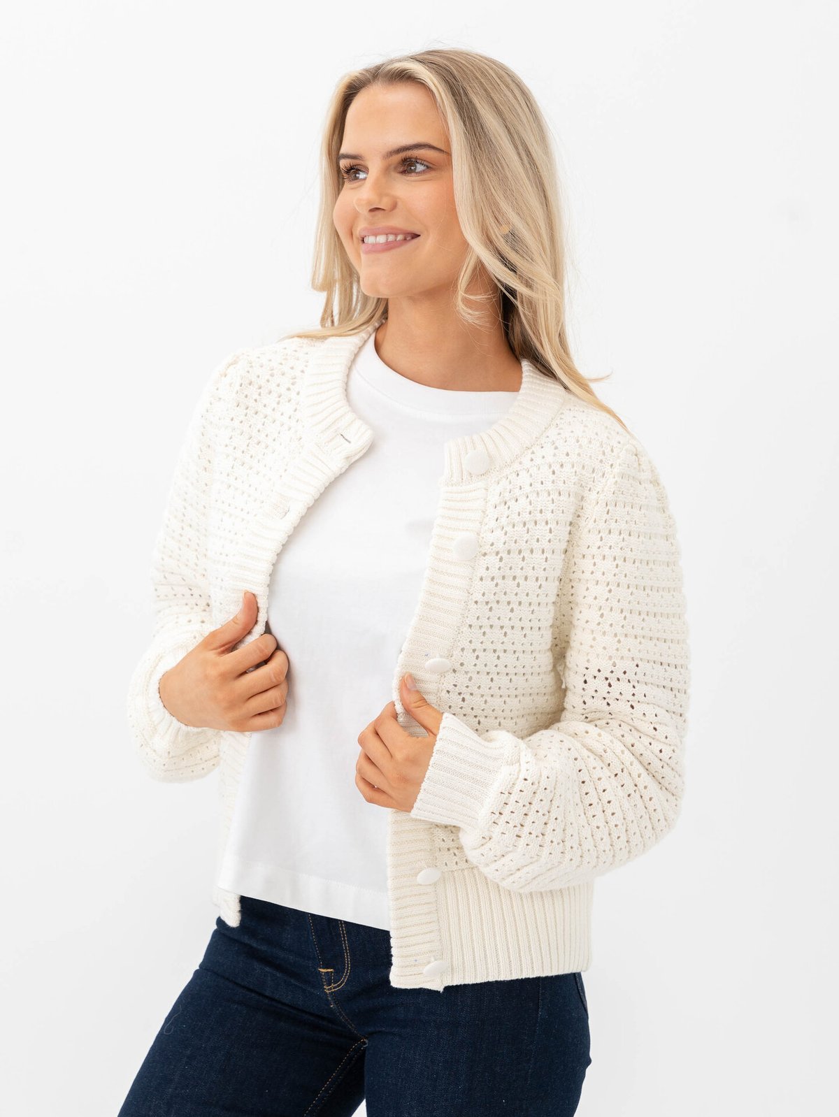 MSCH Copenhagen Tinna Cardigan Egret
