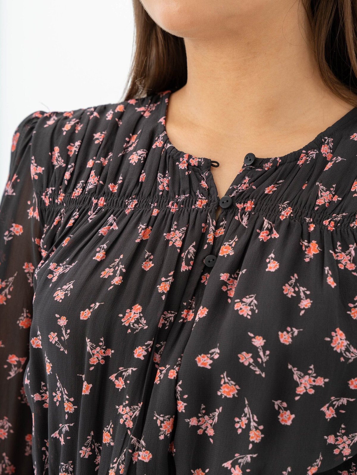 MSCH Copenhagen Evelda Orabella Short Dress Desert Rose Flower