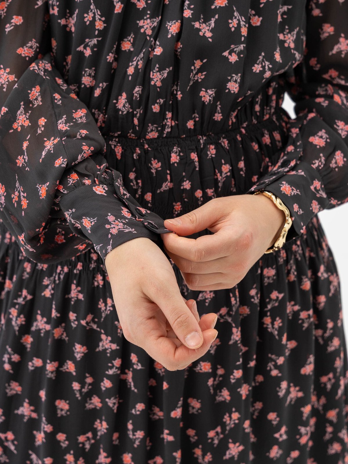 MSCH Copenhagen Evelda Orabella Short Dress Desert Rose Flower