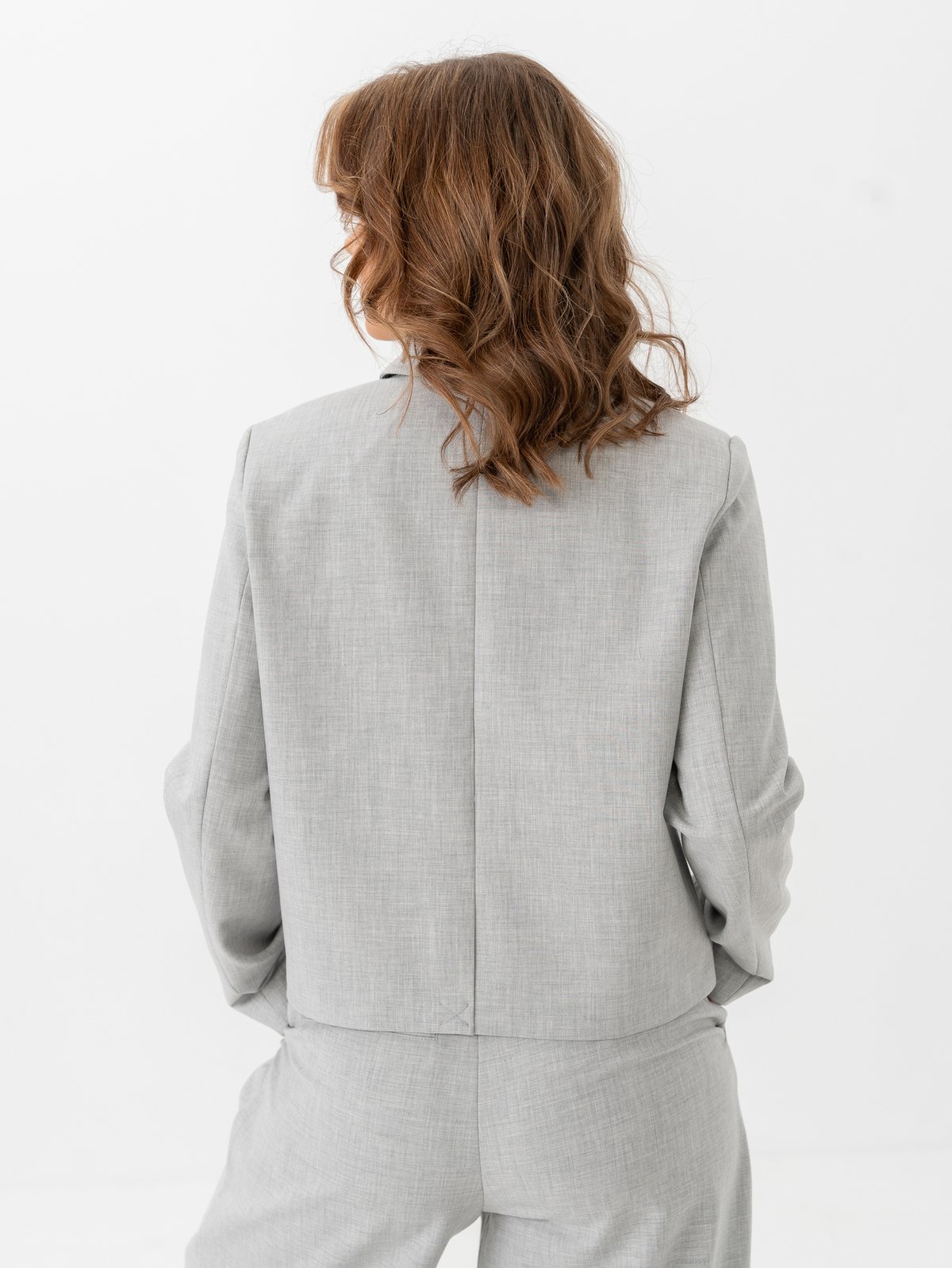 MSCH Copenhagen Henrike Blazer Light Grey Melange