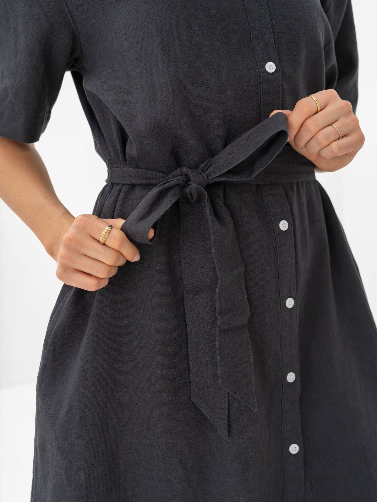 MSCH Copenhagen Pennie Ginia 2/4 Dress Phantom