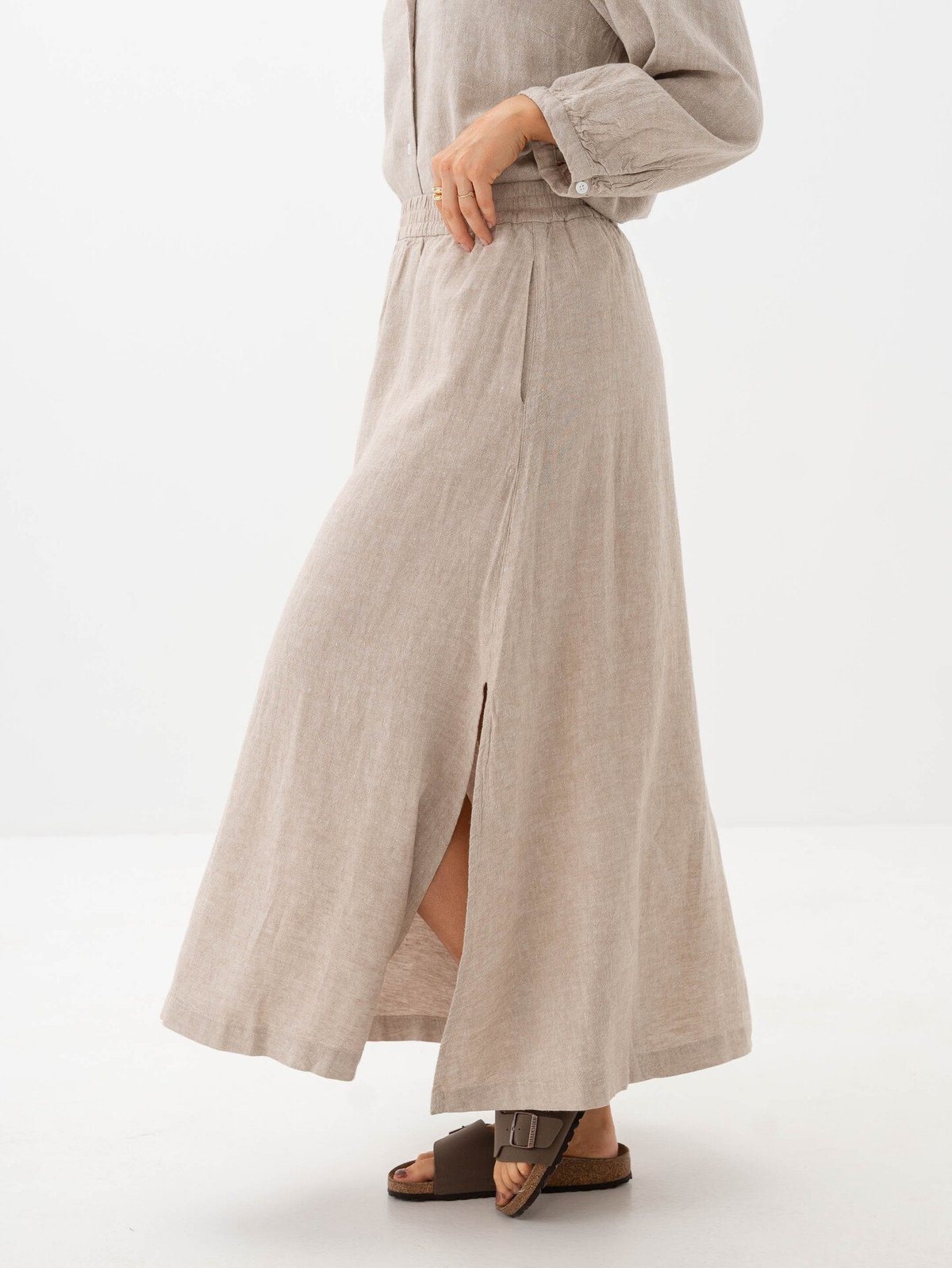 MSCH Copenhagen Pennie Ginia Skirt Sand