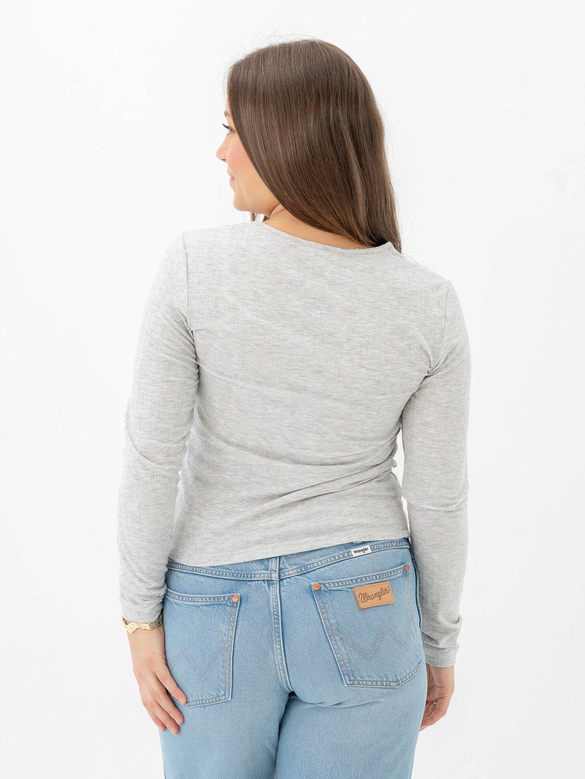 MSCH Copenhagen Juna Cardigan Light Grey Melange