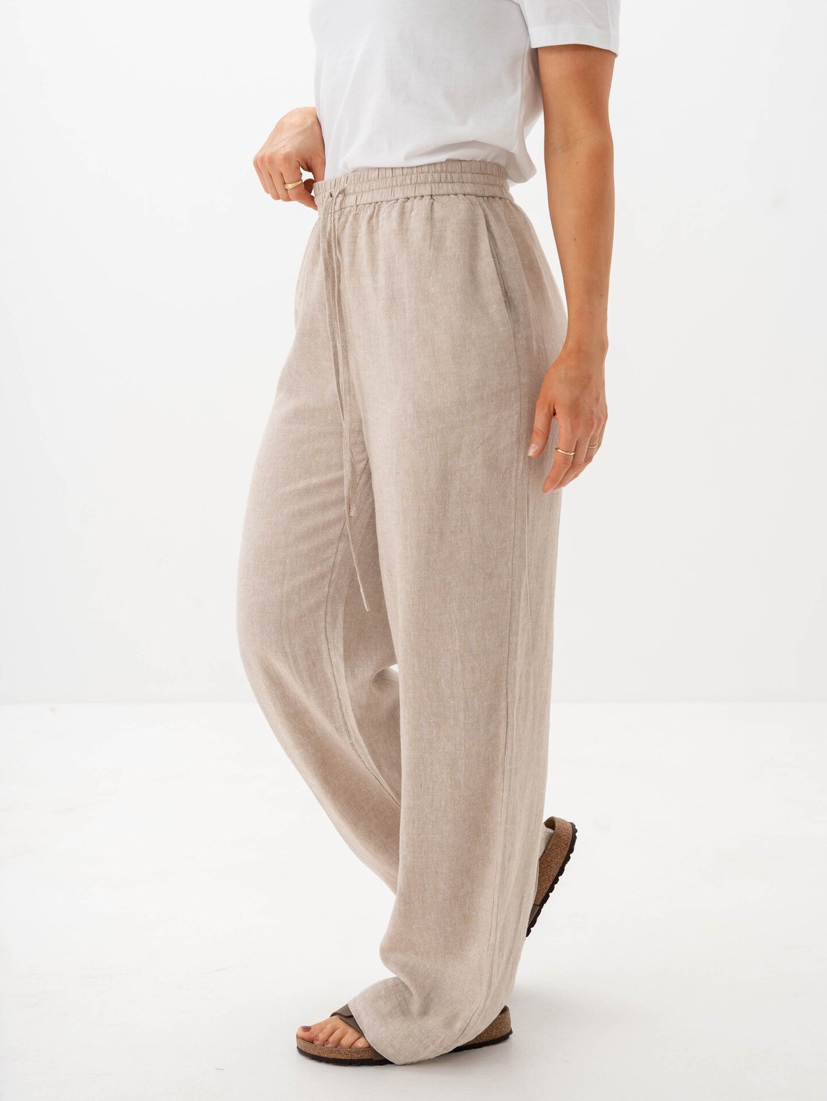 MSCH Copenhagen Pennie Ginia Pants Sand