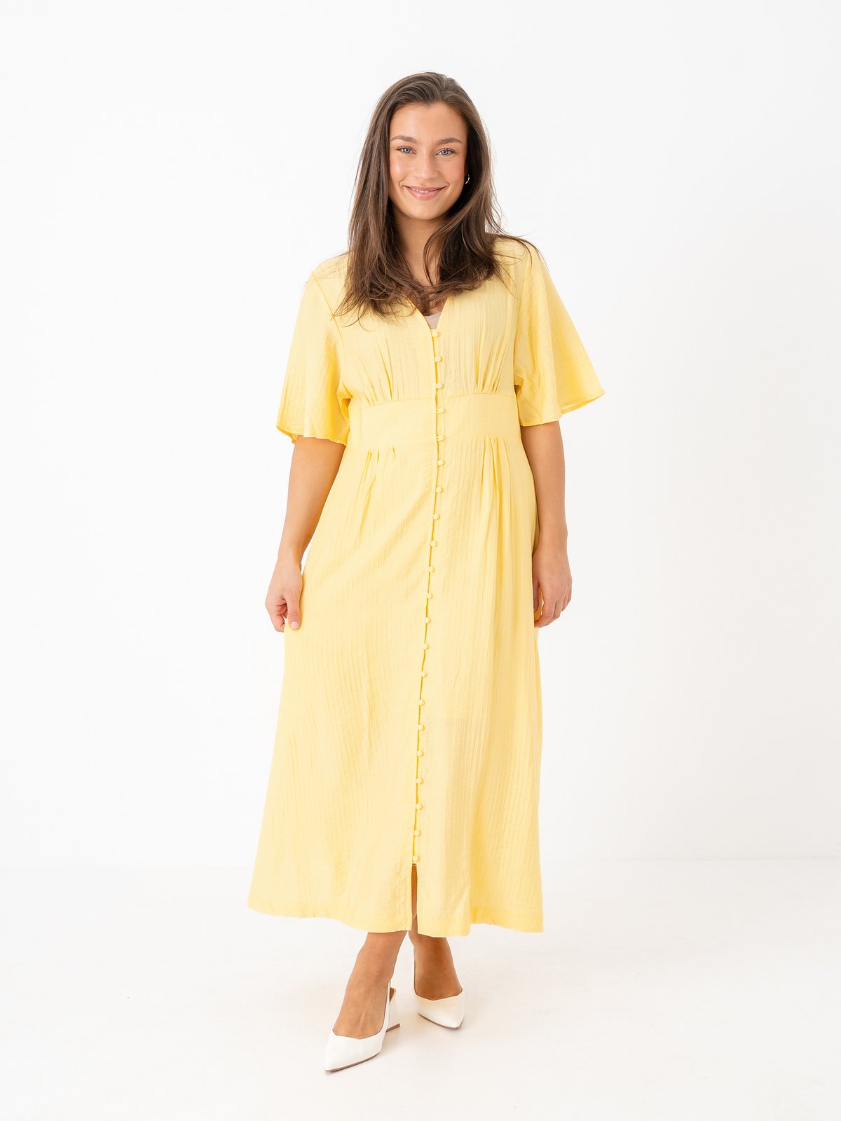 MSCH Copenhagen Jasmille Vlora Short Sleeve Dress Sundress