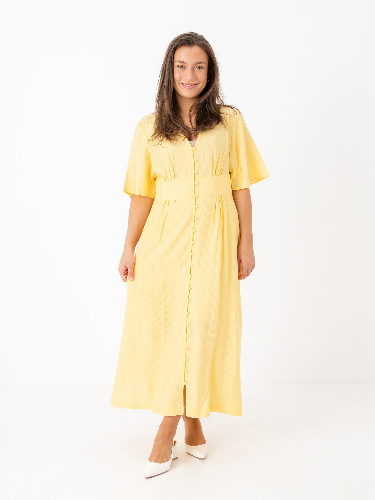 MSCH Copenhagen Jasmille Vlora Short Sleeve Dress Sundress