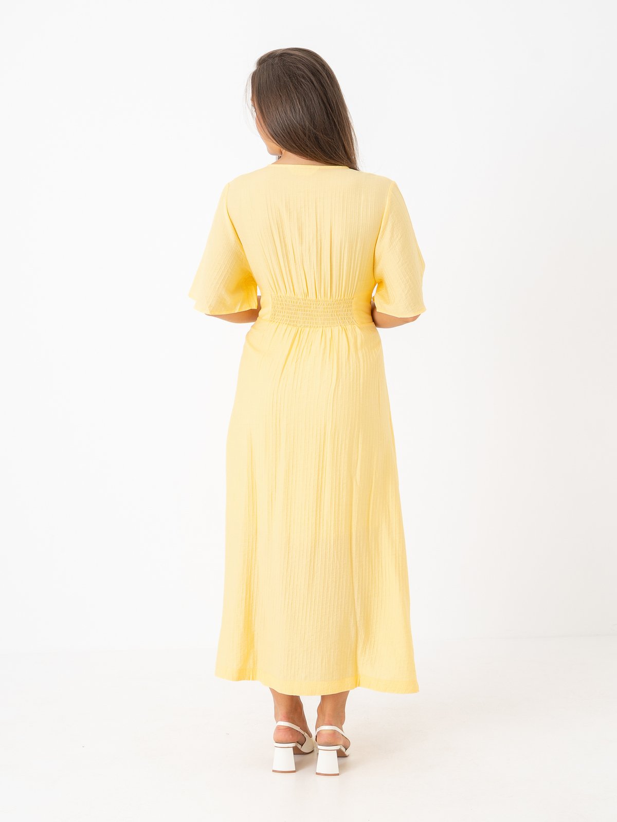 MSCH Copenhagen Jasmille Vlora Short Sleeve Dress Sundress