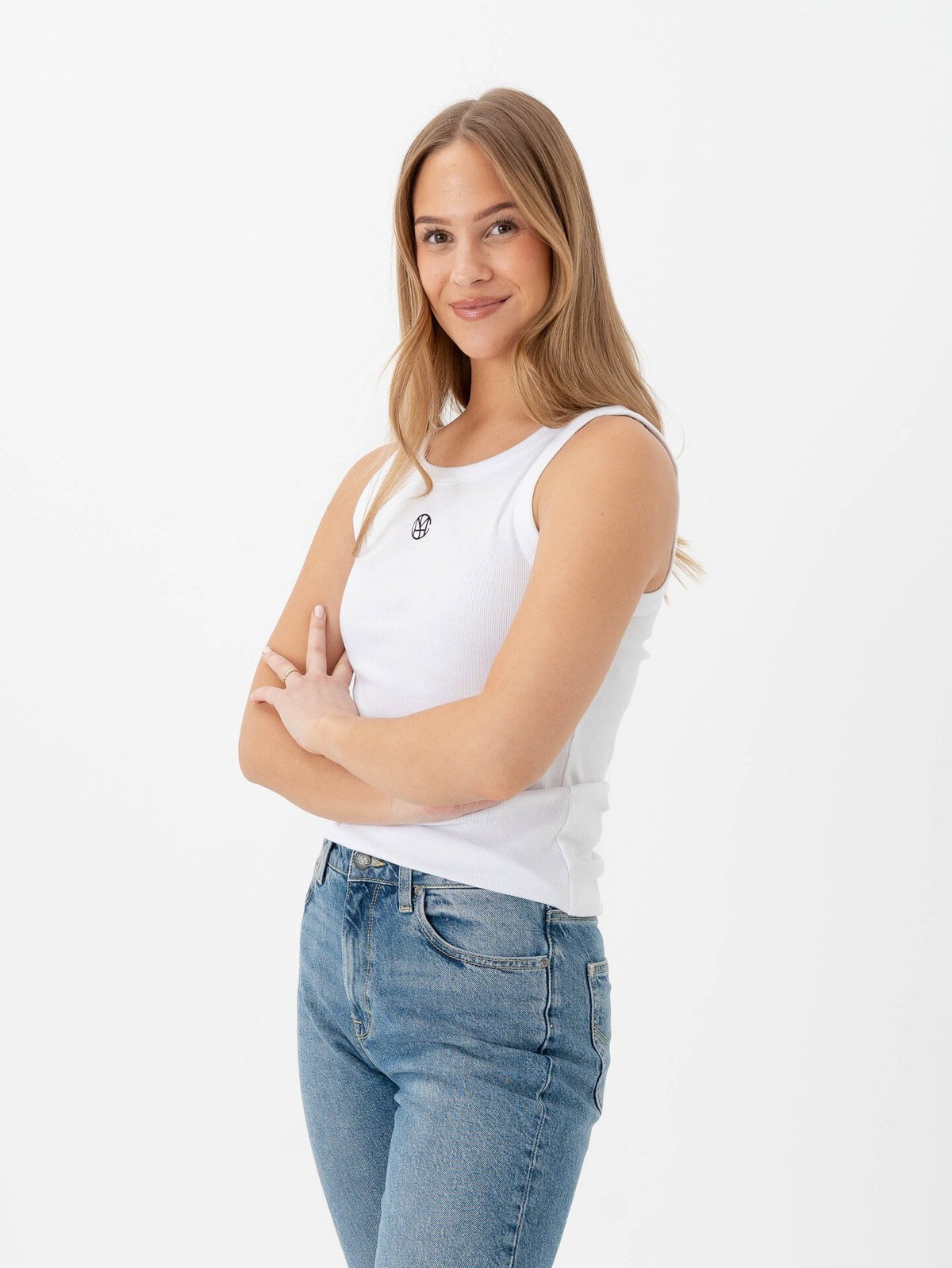 MSCH Copenhagen Gubbe Rasmia Icon SL Top White/Black