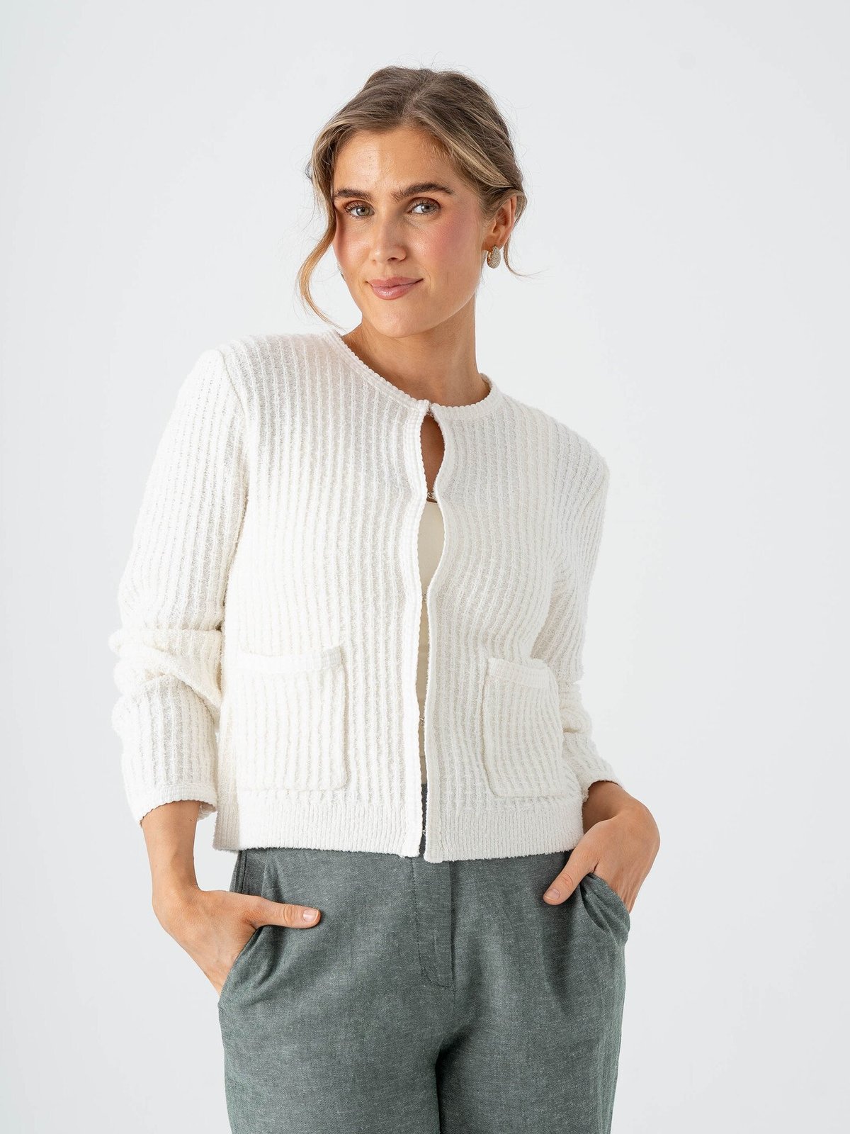 MSCH Copenhagen Gillie Cardigan Egret
