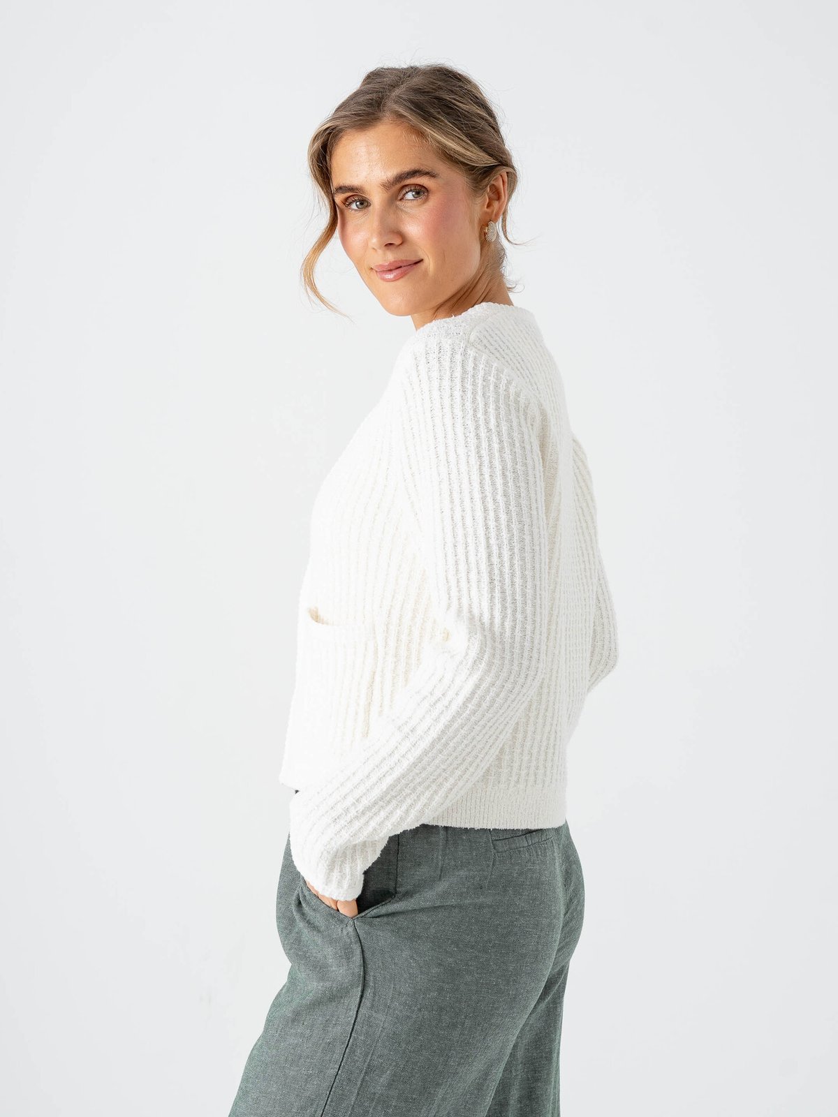MSCH Copenhagen Gillie Cardigan Egret