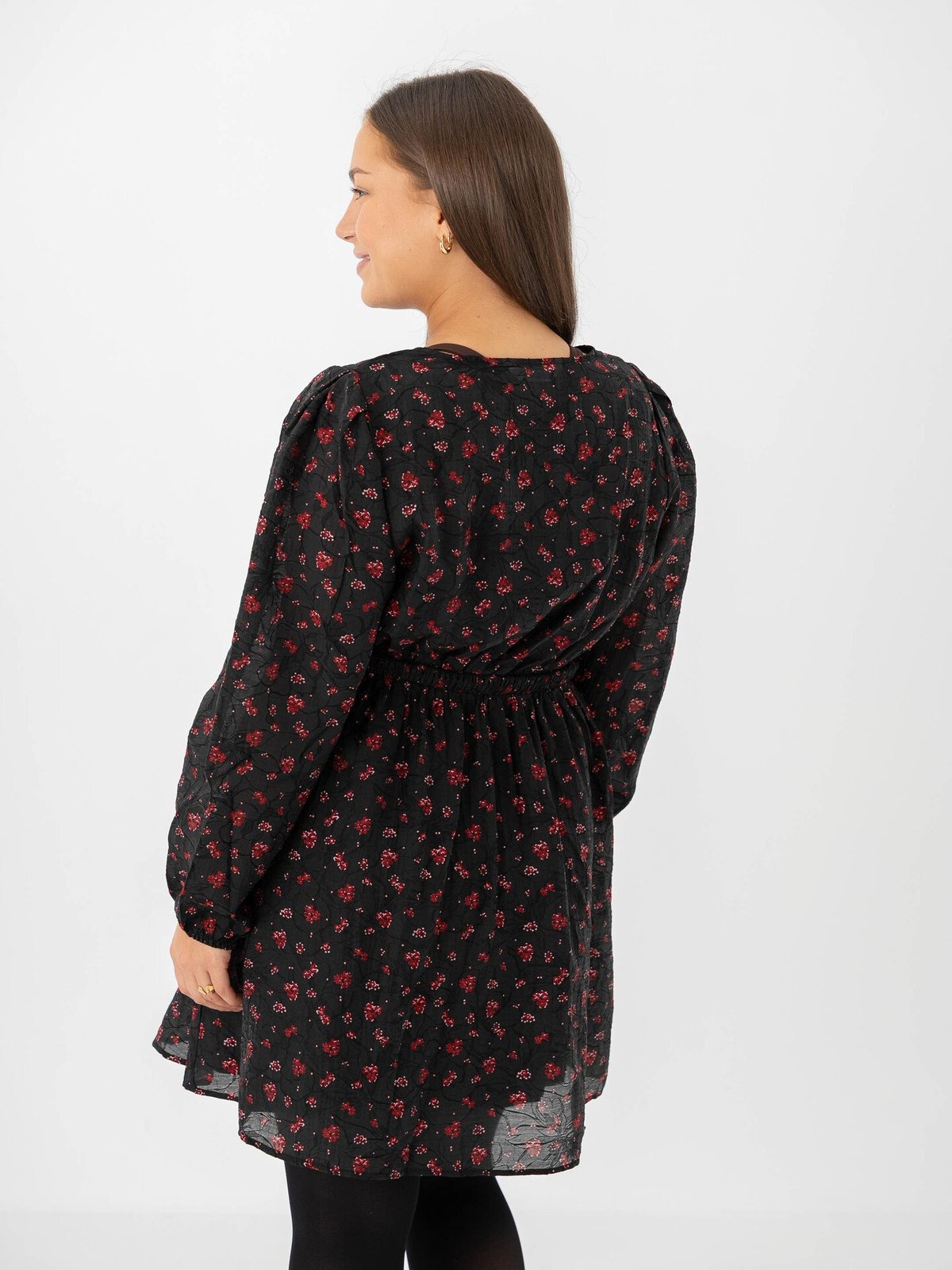 MSCH Copenhagen Nancy Dress Syrah Flower