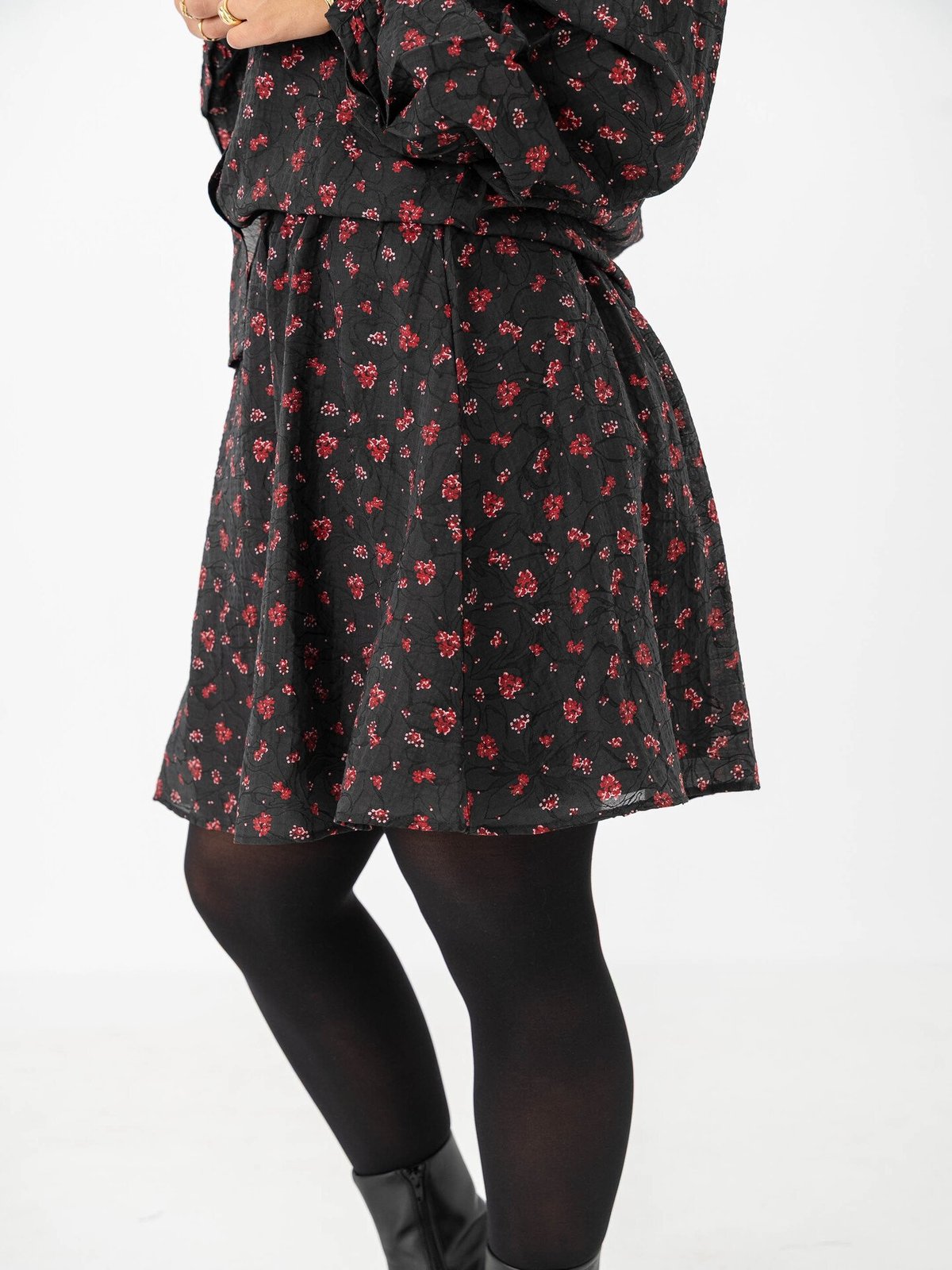 MSCH Copenhagen Nancy Skirt Syrah Flower