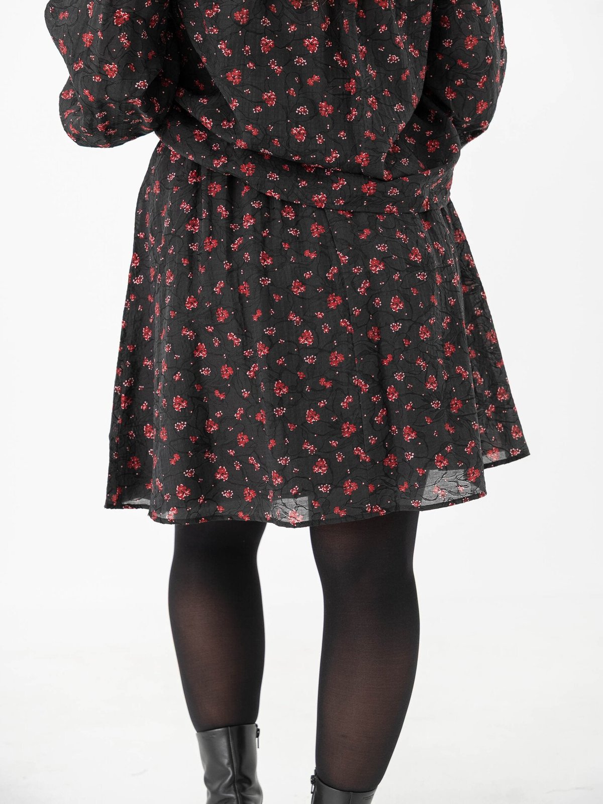 MSCH Copenhagen Nancy Skirt Syrah Flower