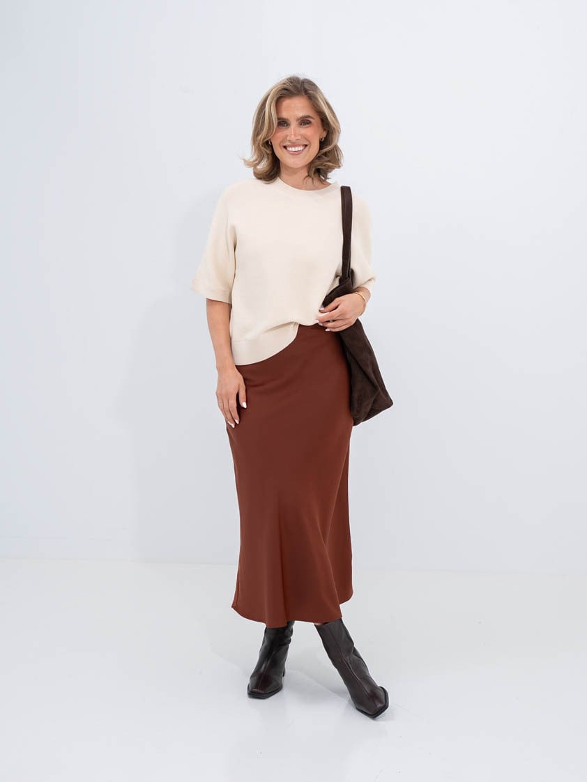 MSCH Copenhagen Thamira 2/4 Pullover Fog